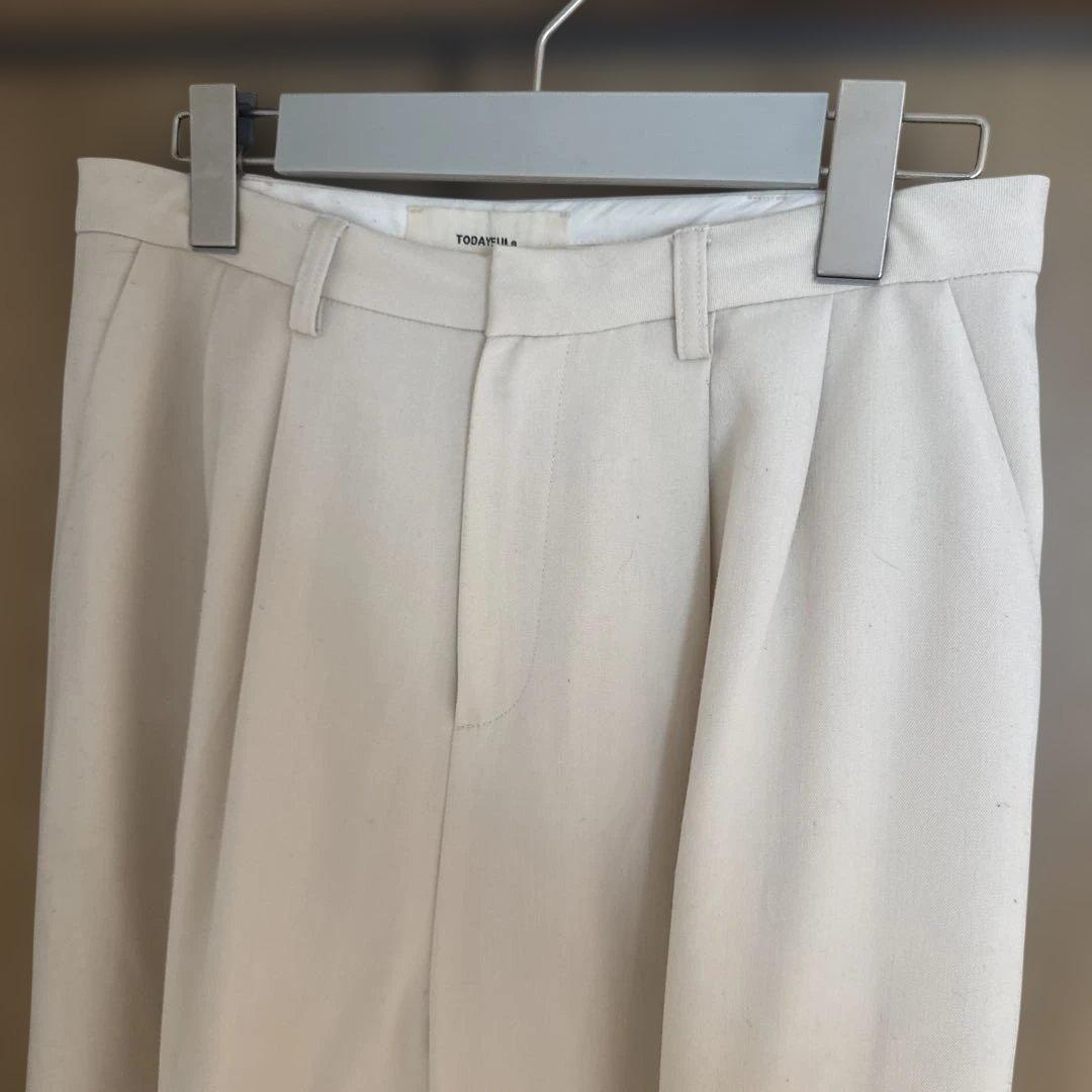 TODAYFUL パンツ エクリュ — image 2