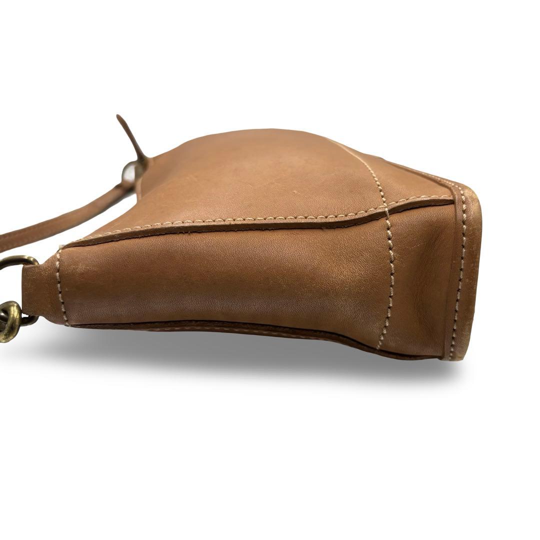 【ヴィンテージ】old Coach ハンドバッグ 9311 グローブレザー 茶 — image 5