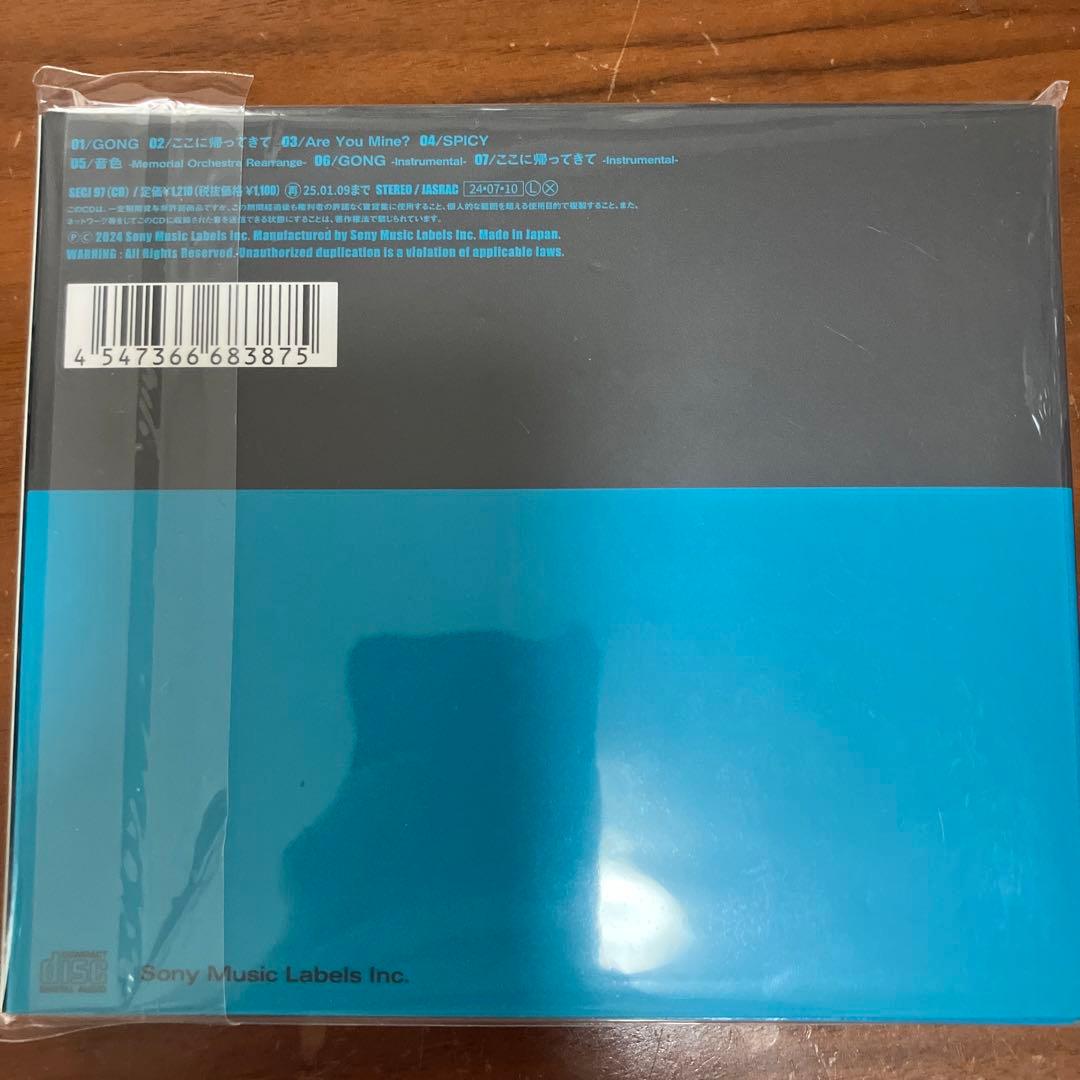 GONG/ここに帰ってきて　通常盤 — image 2