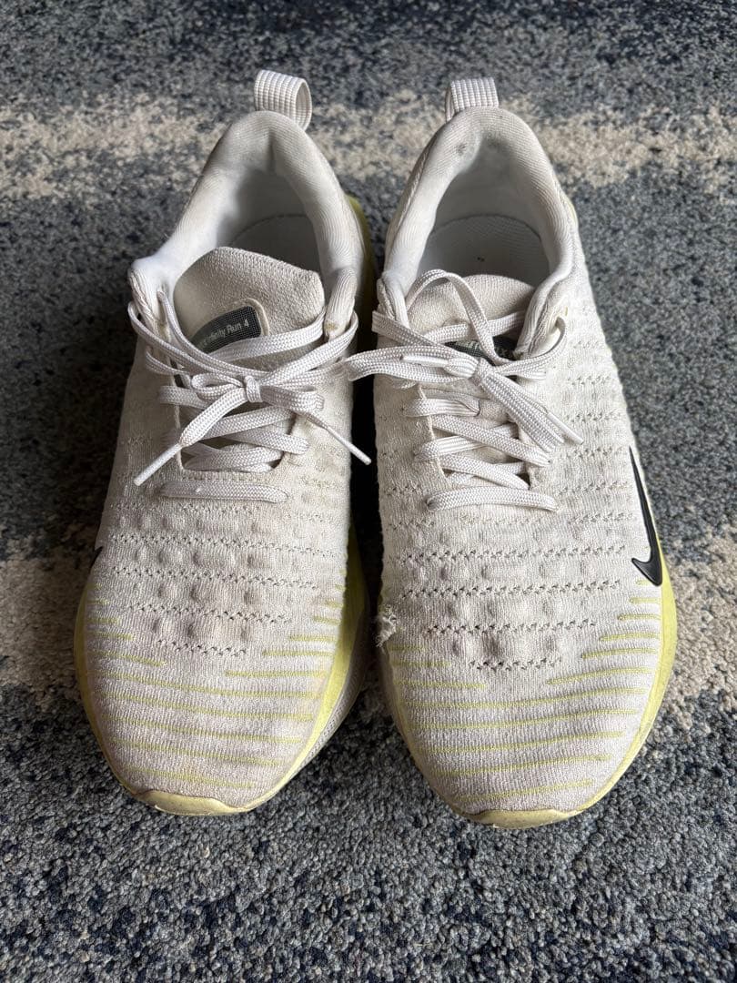 Nike Infinity Run 4 スニーカー ホワイト イエロー — image 3
