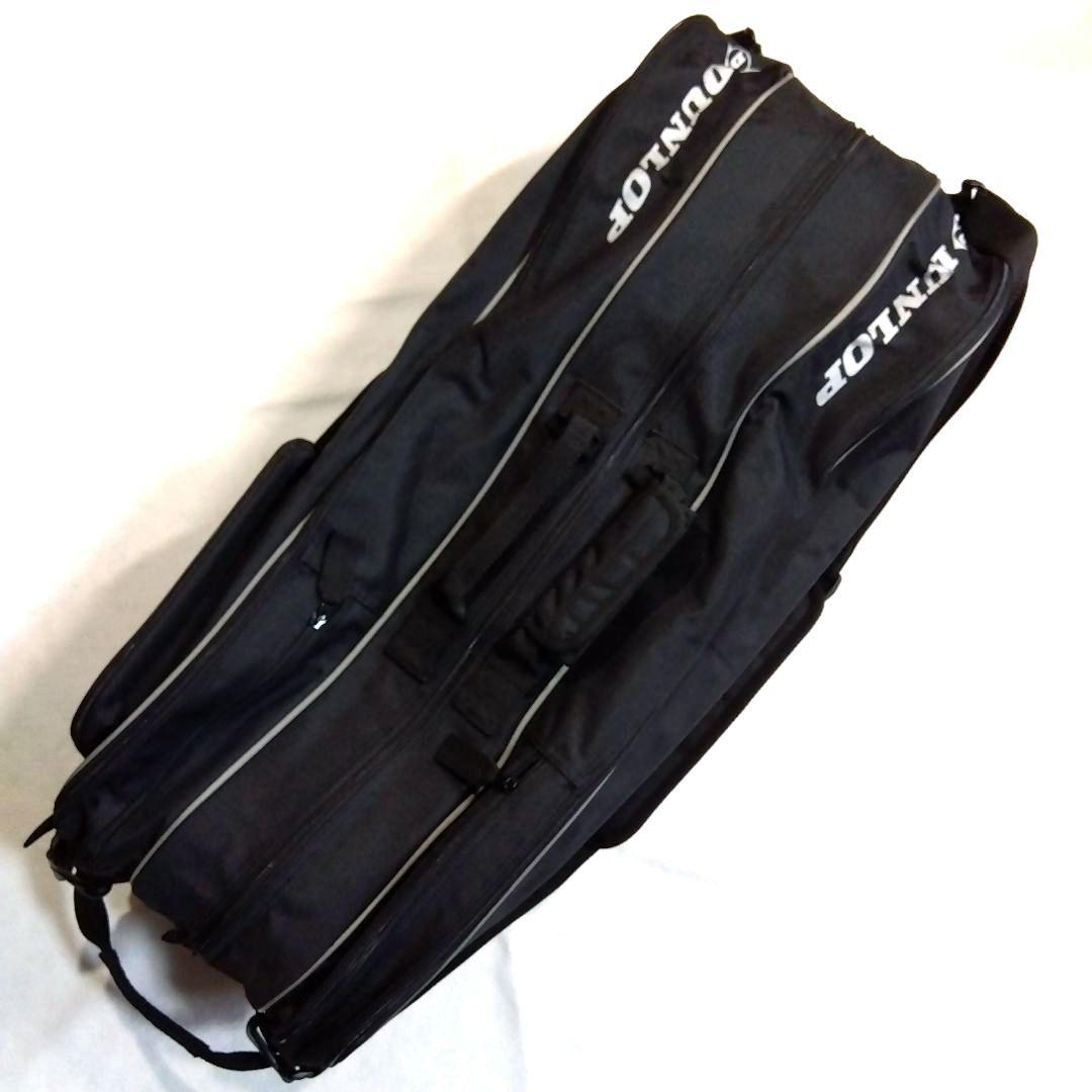 【新品】DUNLOP ダンロップラケットバッグ TPC-2202 黒 — image 4