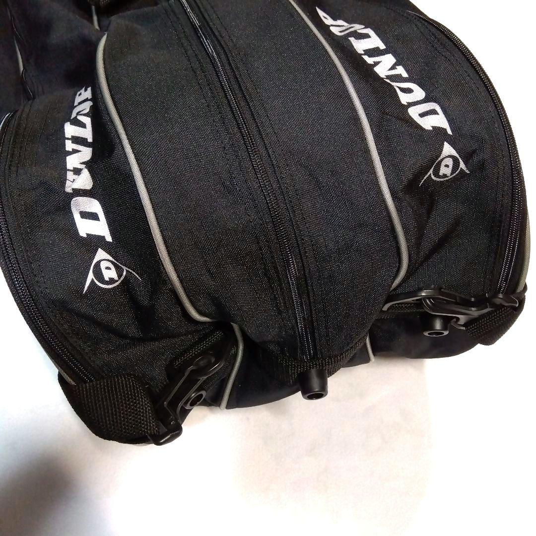 【新品】DUNLOP ダンロップラケットバッグ TPC-2202 黒 — image 5