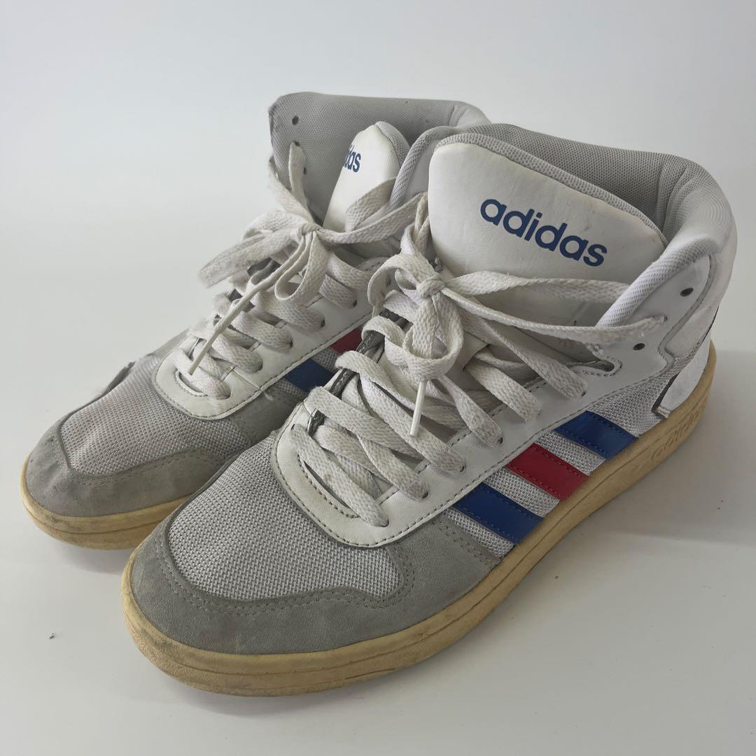 adidas ハイカットスニーカー グレー — image 3