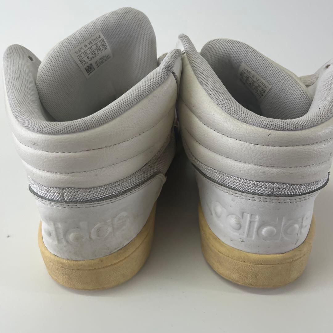 adidas ハイカットスニーカー グレー — image 4