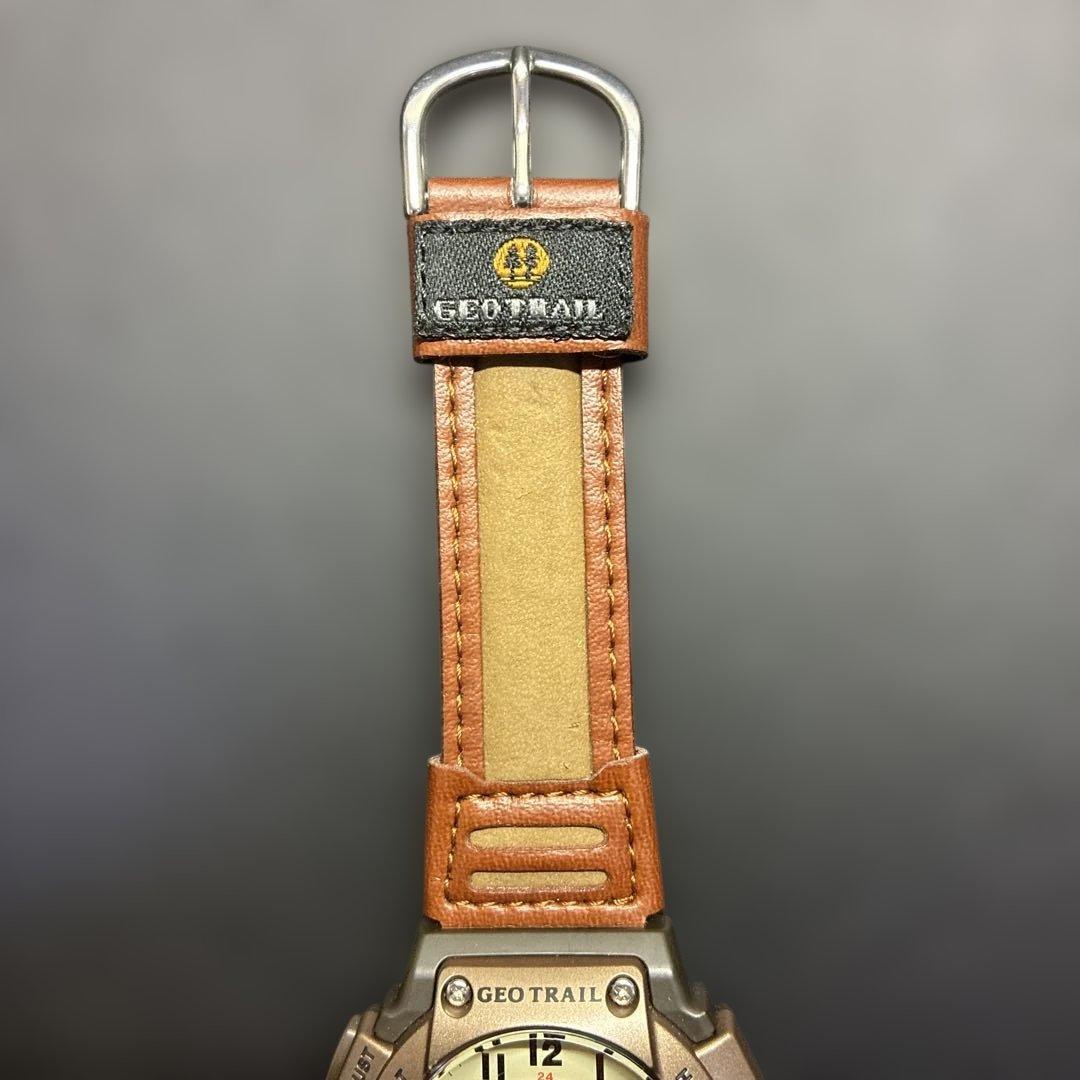 【希少品】CASIO FT-611 GEOTRAIL 10気圧防水 アナデジ時計 — image 2