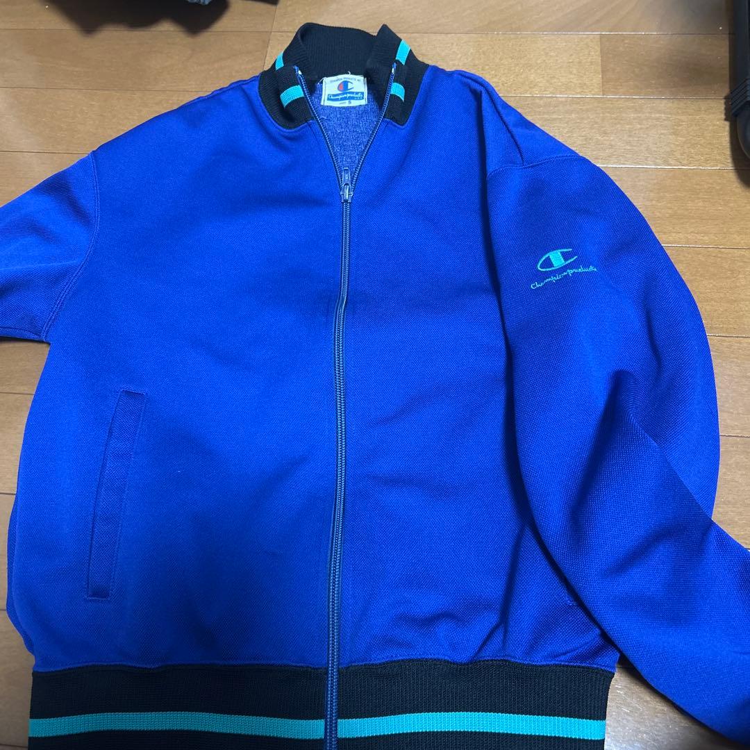 Champion Products ジャージ ブルー S レトロ　90s — image 2
