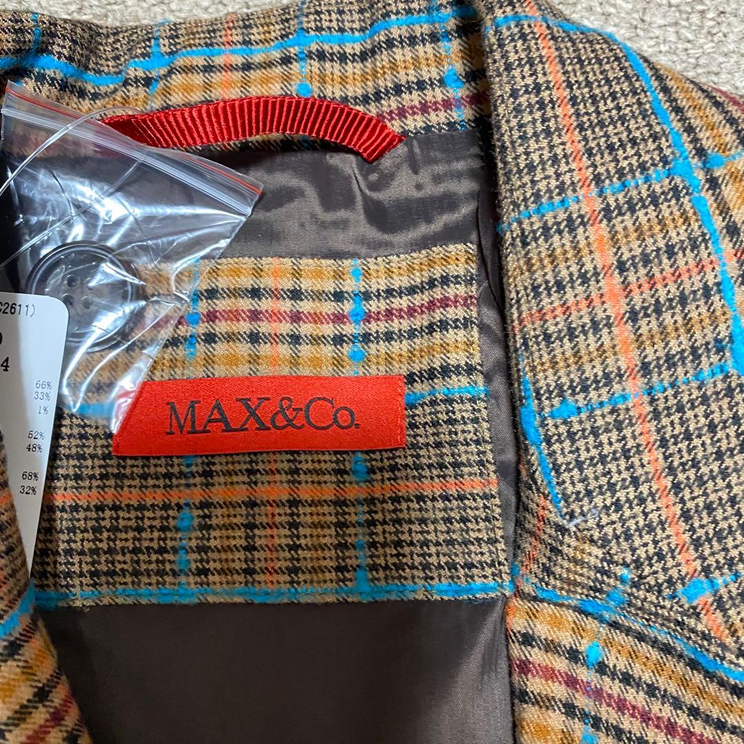 最終値下げ！MAX&Co. チェックジャケット チェック柄 LLサイズ　小さめ！ — image 3