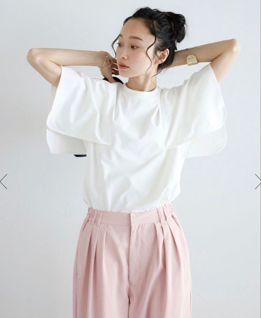 【新品】BONJOUR SAGAN 【接触冷感】スクエアスリーブTシャツ — image 3