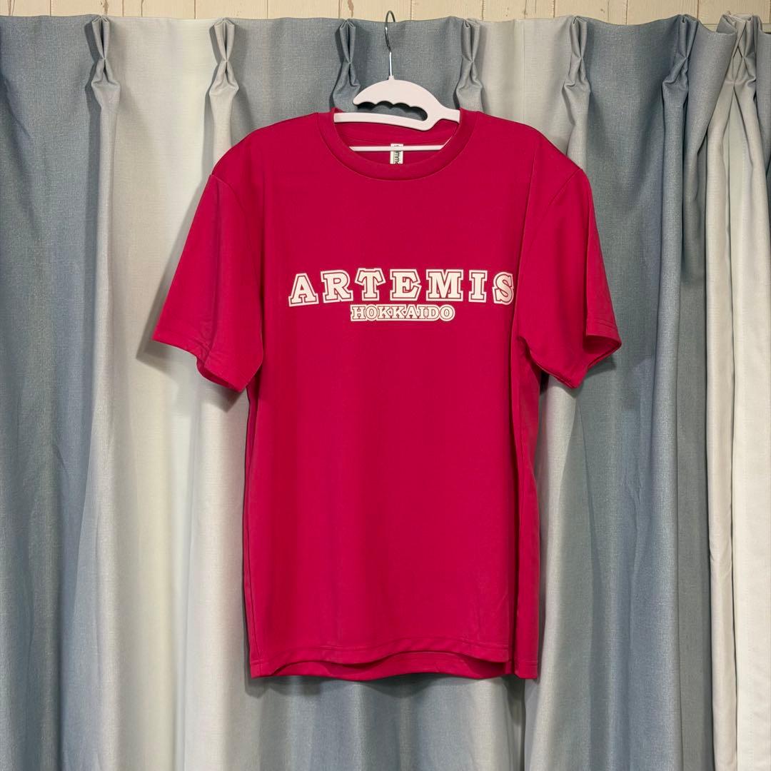 ARTEMIS HOKKAIDO アルテミス ピンクTシャツ Lサイズ — image 3