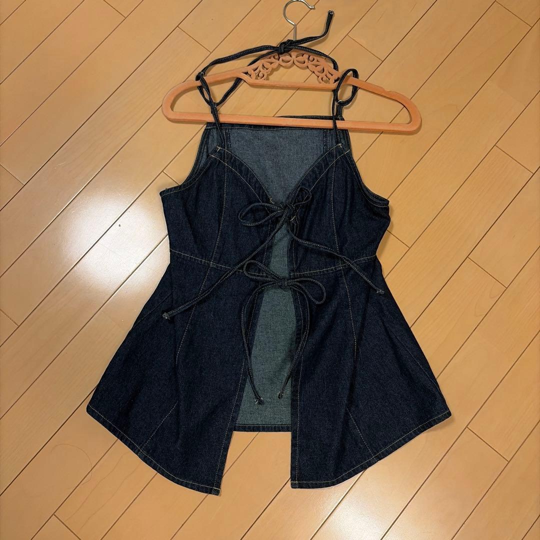お値下げしました‼️新品‼️デニムジレ — image 2
