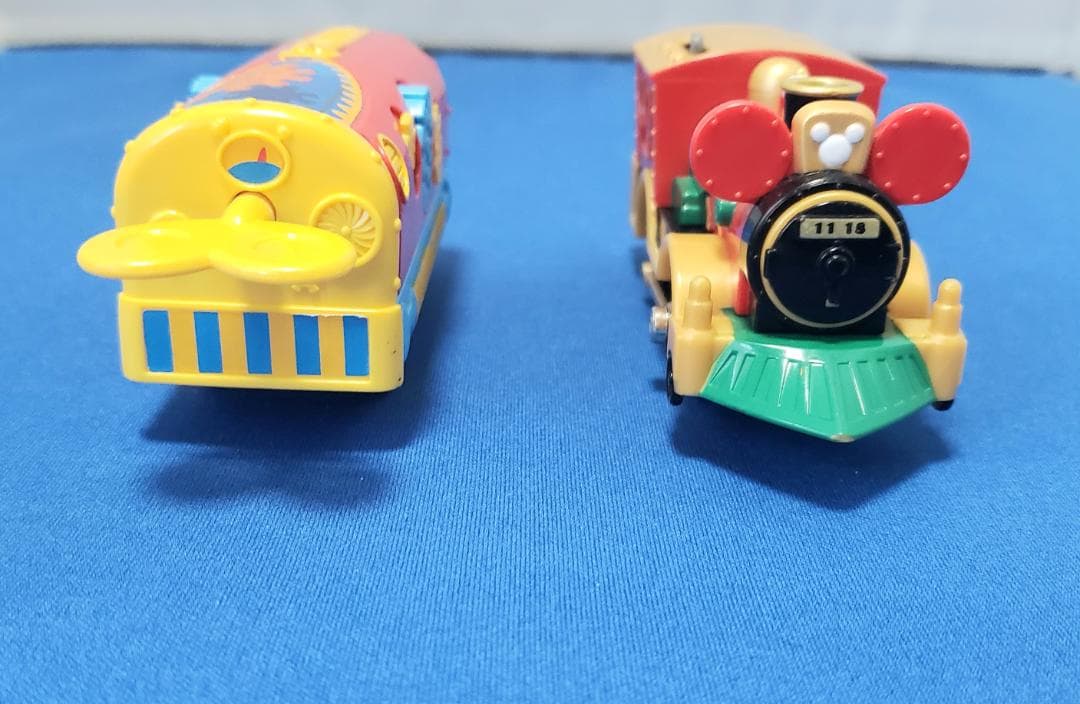 動作確認済 プラレール ミッキー 電車 動力車 2両セット ディズニー — image 5