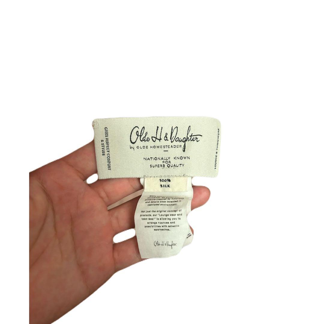 Olde H & Daughter SILK ピンククルーネック — image 2