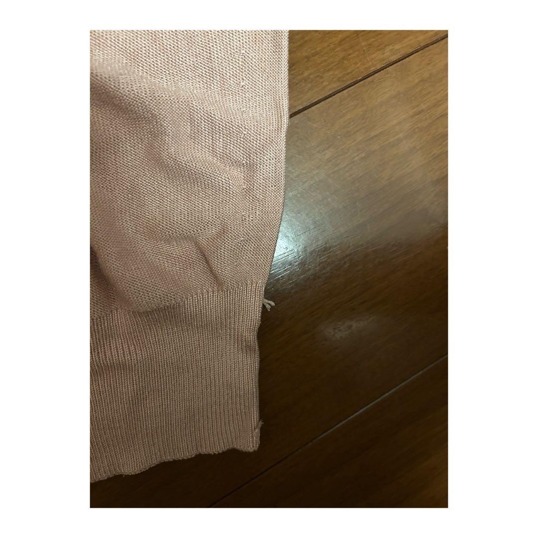 Olde H & Daughter SILK ピンククルーネック — image 4
