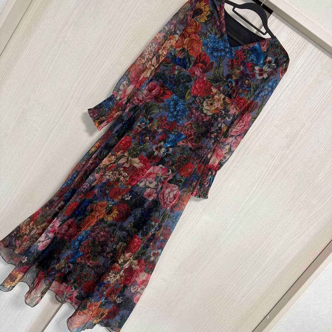 花柄ワンピース　Lサイズ新品 — image 2