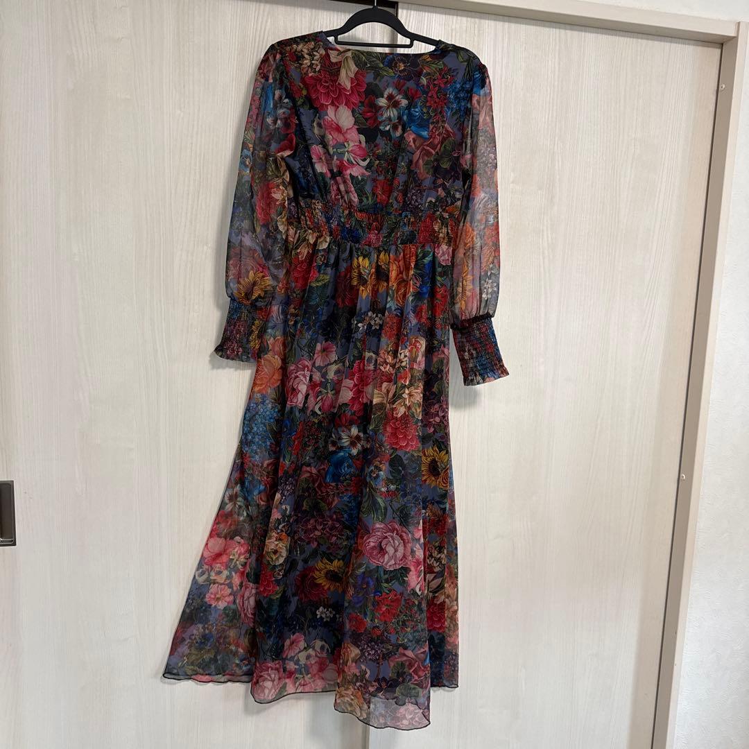花柄ワンピース　Lサイズ新品 — image 4