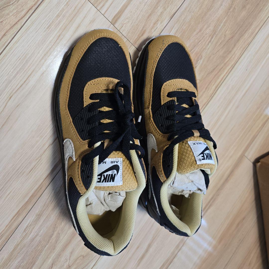 NIKE AIR MAX 90 ブラック イエロー スニーカー — image 2