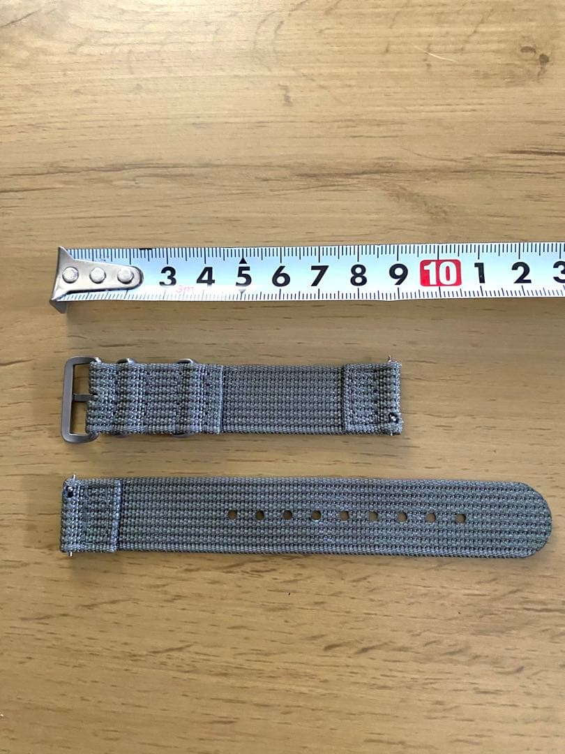 【新品】NATOセパレートタイプベルト(/工具不要/ラグ幅18mm/男女兼用) — image 5
