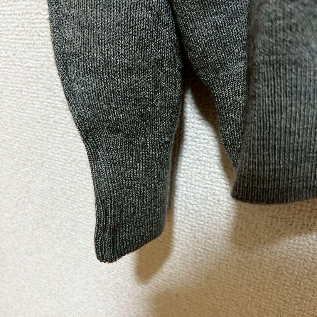 B0125ARIES CLUB長袖ニットセーターV　大きめLLオフィスウール — image 5