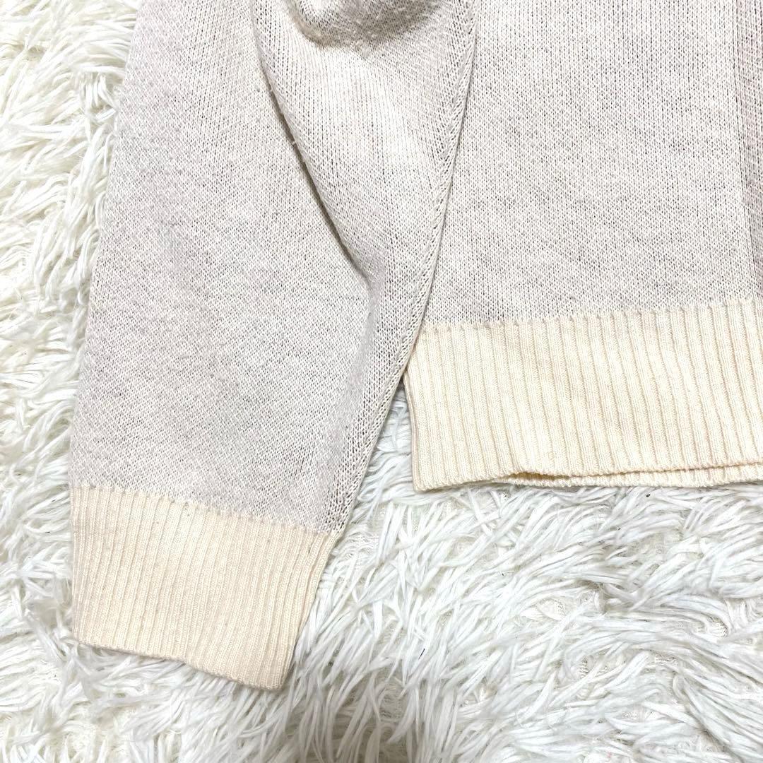 2053 ロデオクラウンズ オーバーサイズ長袖ニット セーター ビッグロゴ 刺繍 — image 5