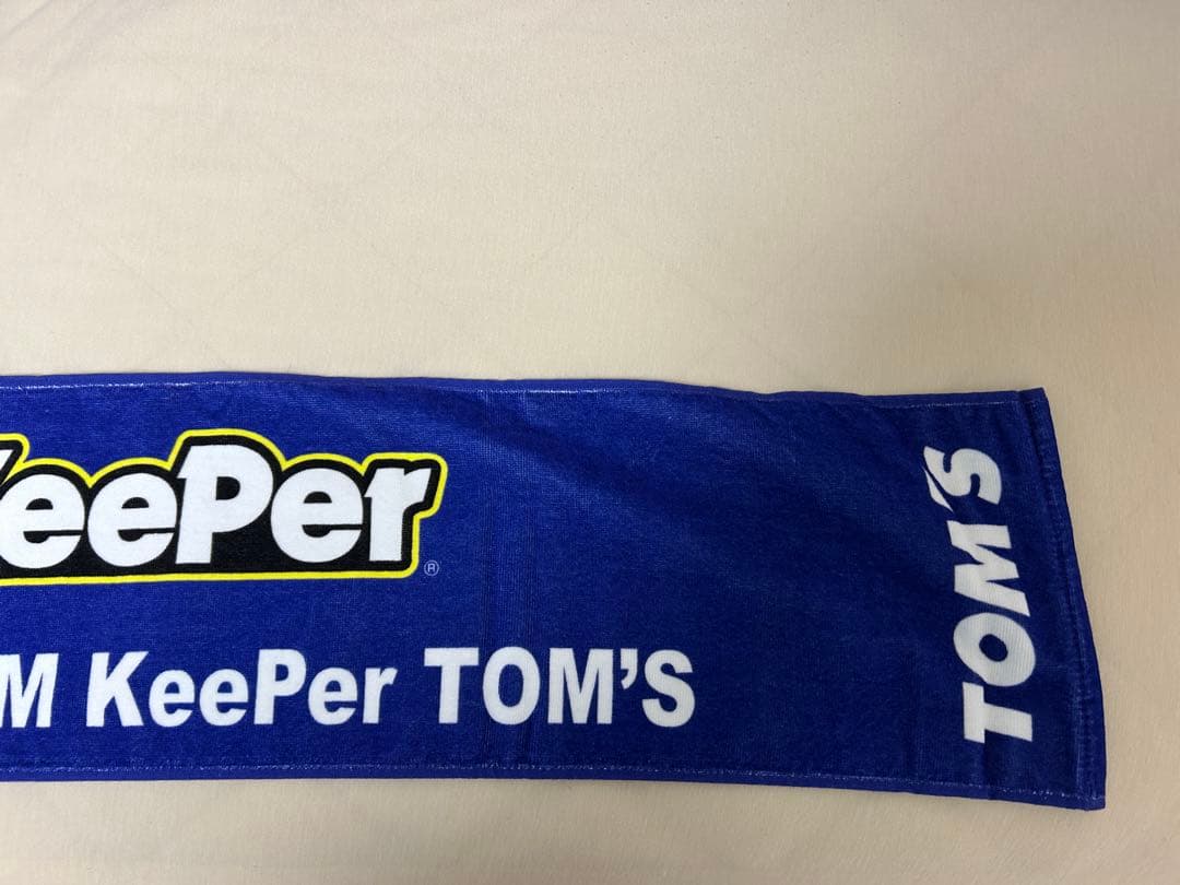 新品　TGR TEAM KeePer TOM'S マフラータオル 37号車 — image 2