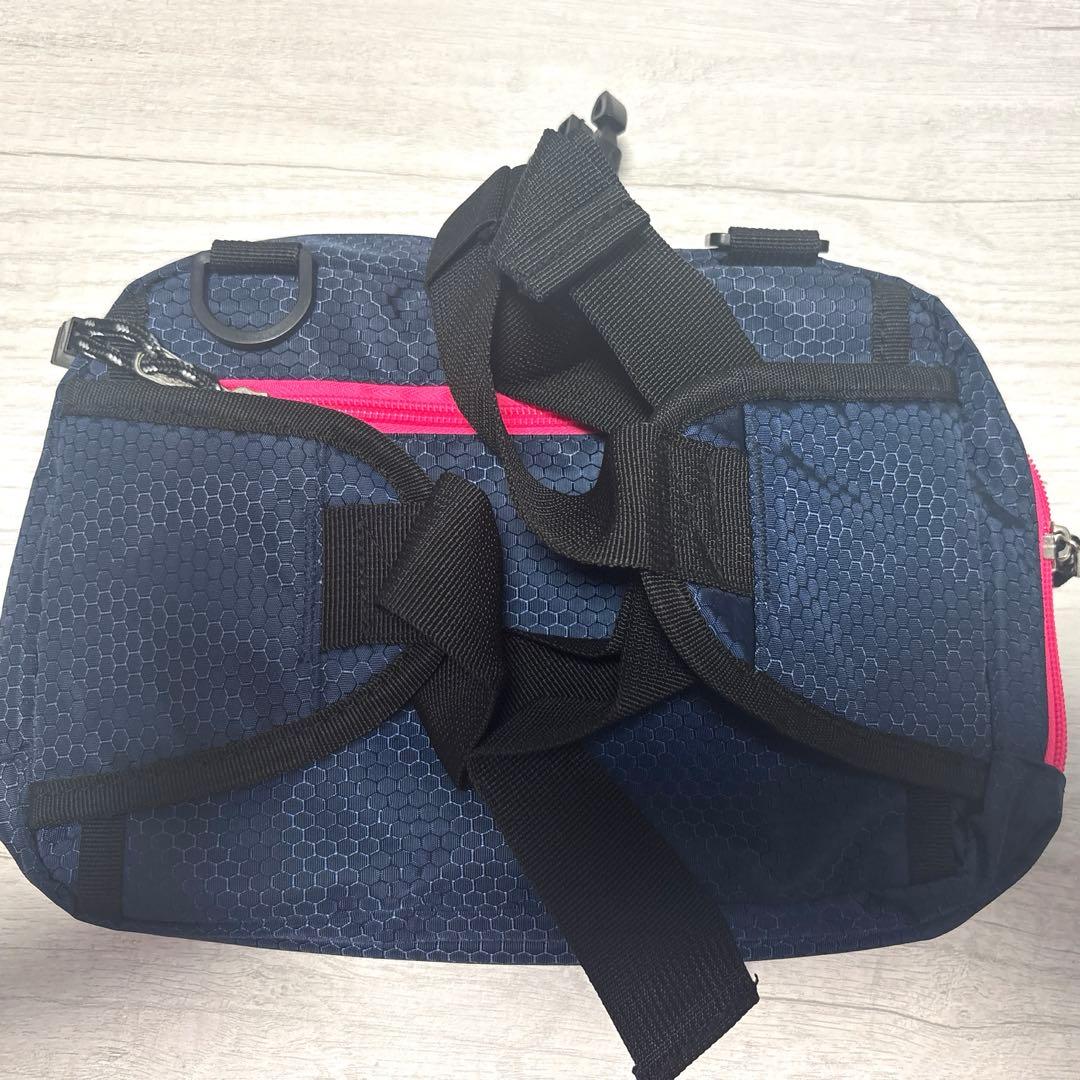 Nittaku卓球バック　（ネイビー、ピンク） — image 3