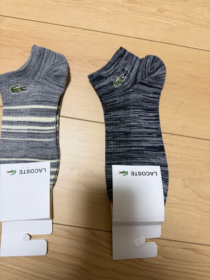 LACOSTE ラコステ アンクルソックス 4足セット 特価品 一着限リ — image 5