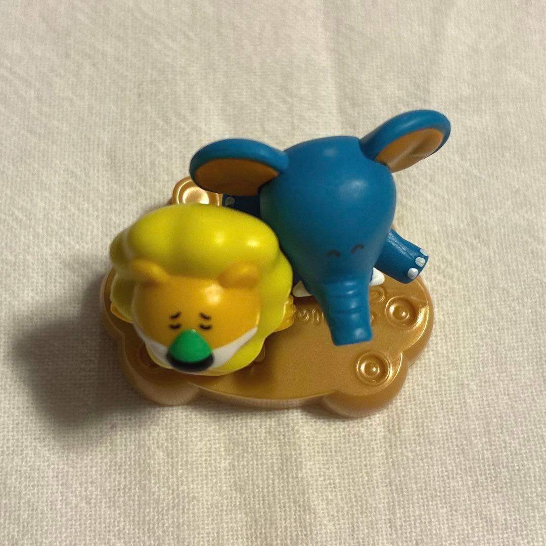 たべっ子どうぶつ シークレット チョコエッグ らいおん ぞう — image 2