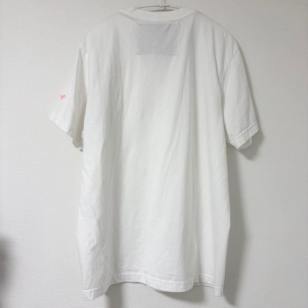 ジェニーファックス　半袖　Ｔシャツ　白　ホワイト　ピンク　ロゴ　メッセージ　Ｓ — image 2