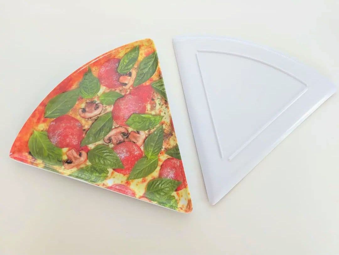 ピザ型 パーティープレート 皿 2枚セット — image 2