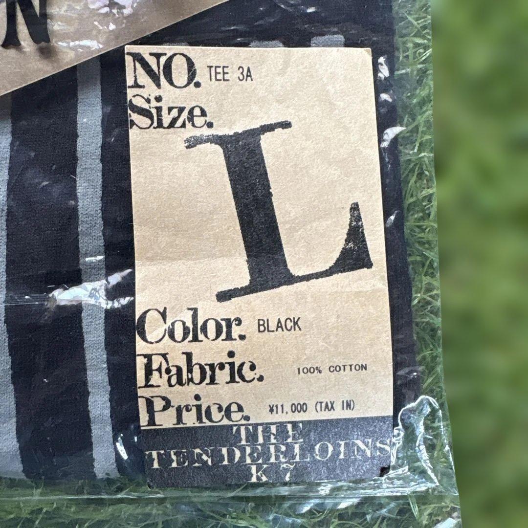 TENDERLOIN TEE 3A ブラック Lサイズ 新品未使用　付属品完備 — image 2