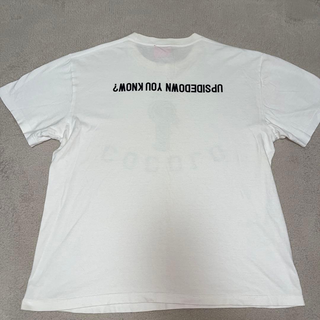 ココロブランド Tシャツ L ホワイト 反転ロゴ COCOLO BLAND — image 3