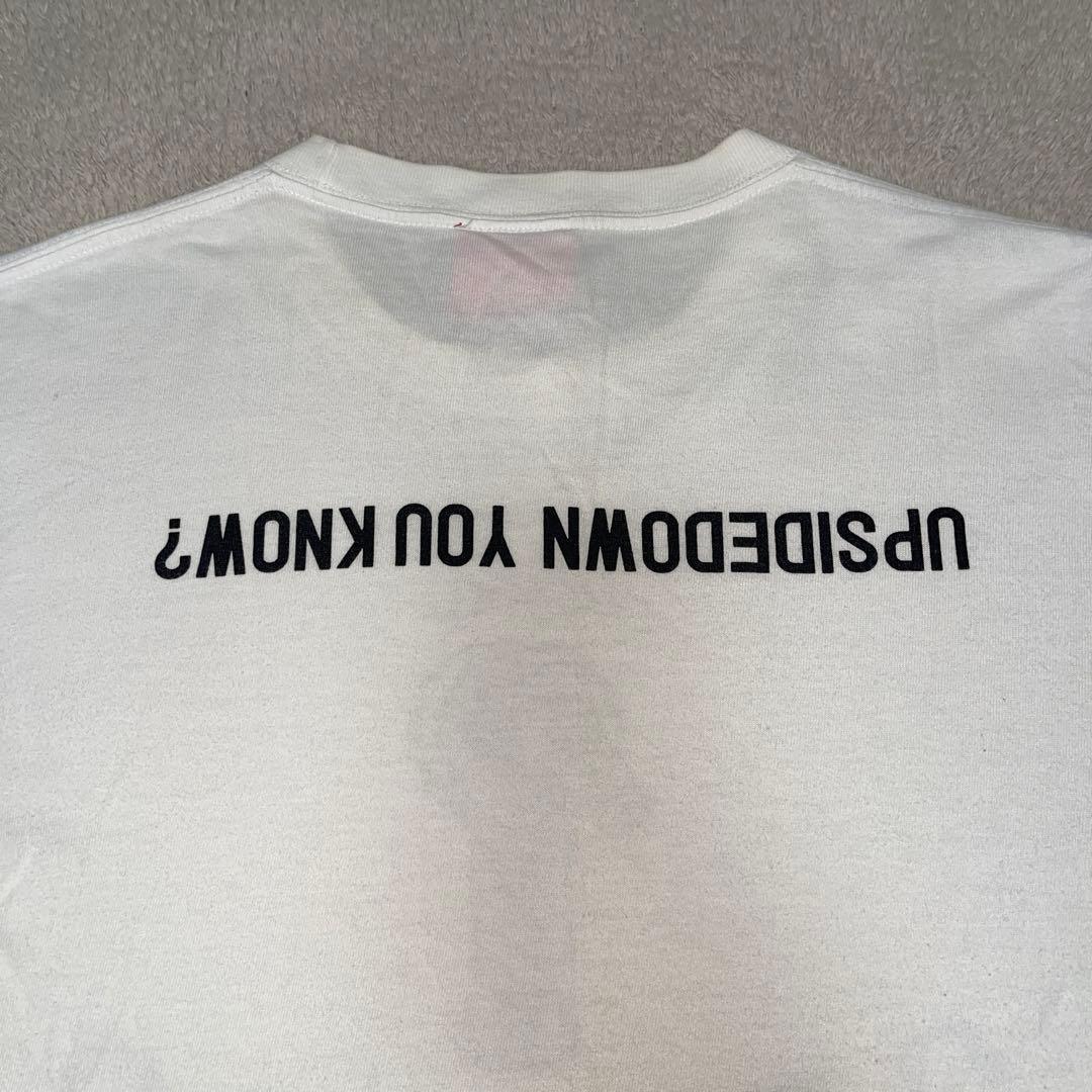 ココロブランド Tシャツ L ホワイト 反転ロゴ COCOLO BLAND — image 4
