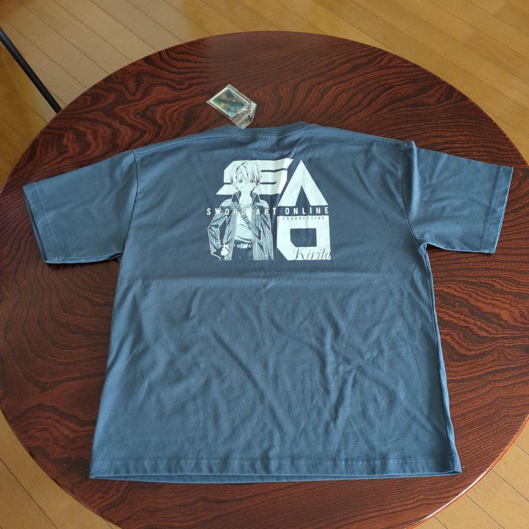 ソードアート•オンライン　Mサイズ Tシャツ 　グレーぽいネイビーカラー — image 2