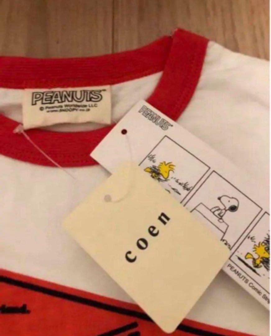 【新品タグ付】coen コーエン　スヌーピー 半袖Tシャツ　120cm — image 3