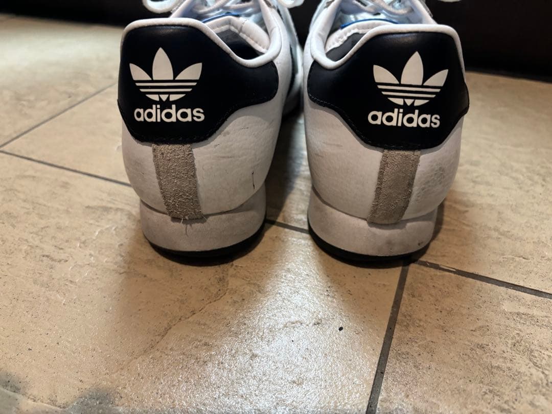 adidas SAMOA スニーカー ホワイト ブラック — image 5