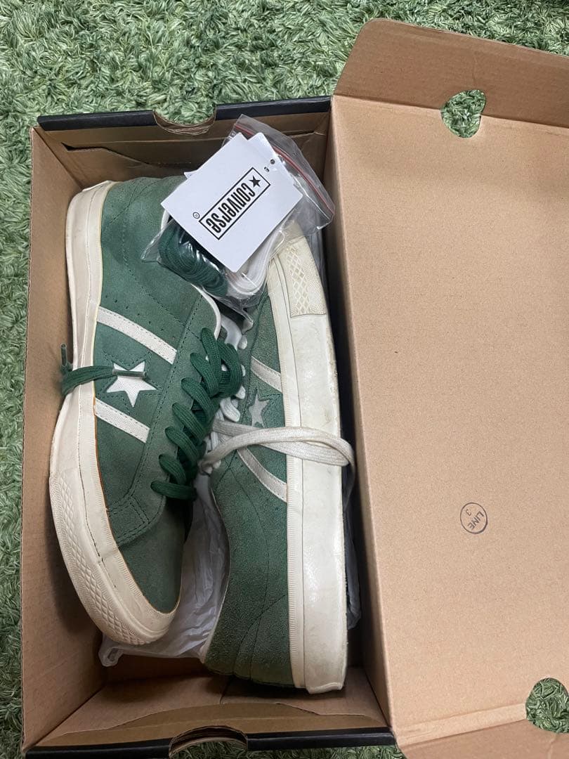 Converse One Star スエード グリーン — image 3