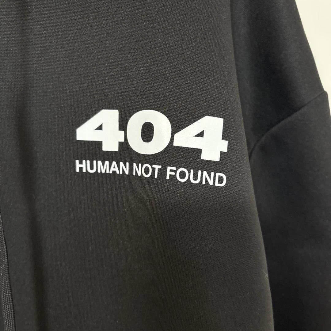 【極美品】404 HUMAN NOT FOUND パーカー ブラック　XL — image 2