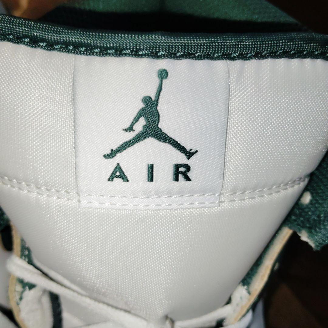 Air Jordan ハイカットスニーカー ホワイト/グリーン深夜限定価格 — image 2