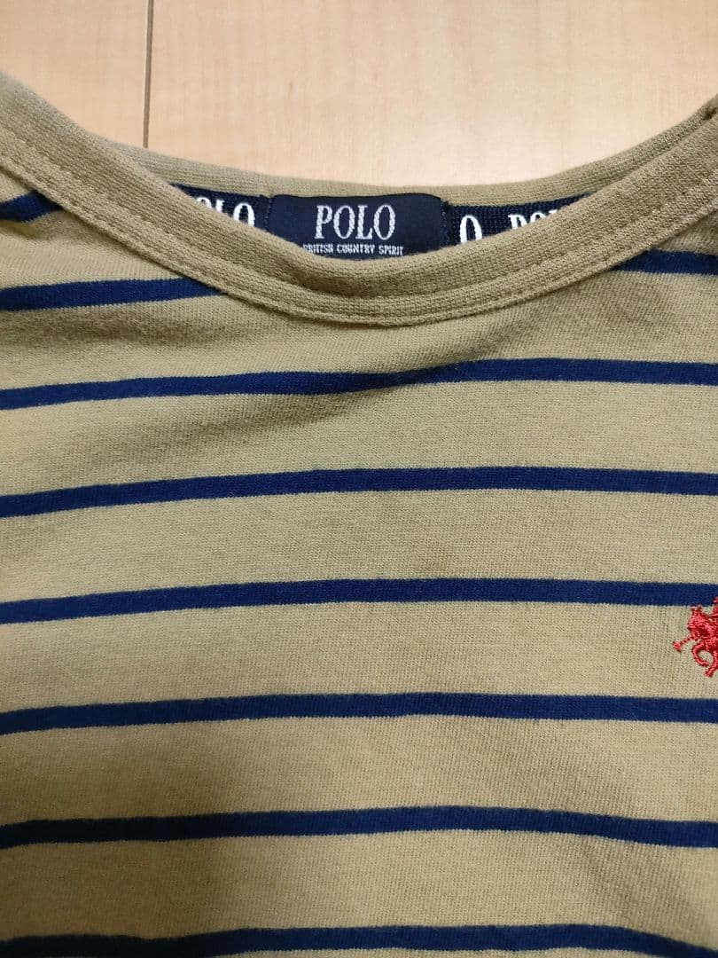 POLO ストライプ Tシャツ 100cm — image 2