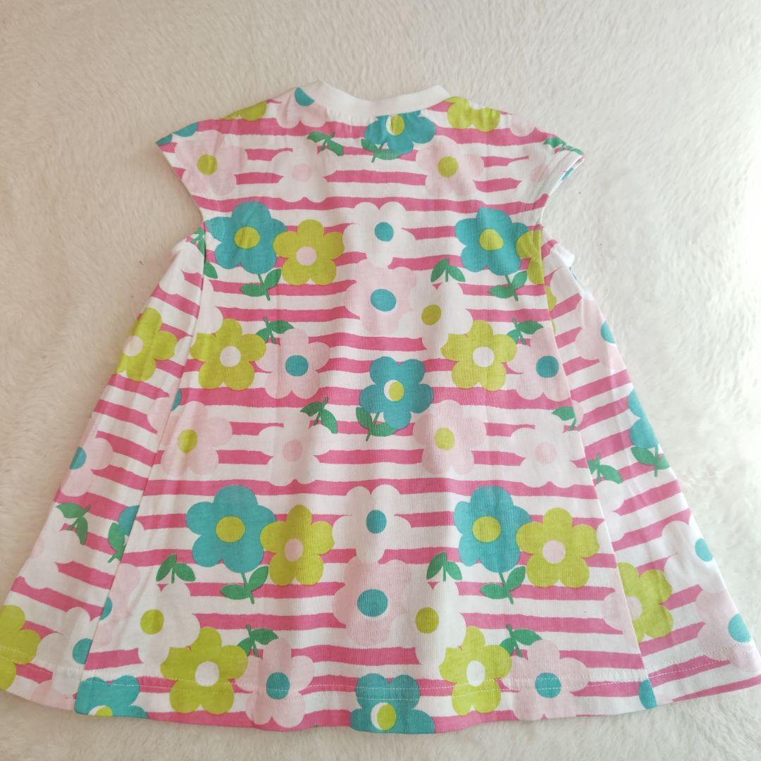 knitplanner　ニットプランナー 半袖ワンピース　花柄　90 — image 2
