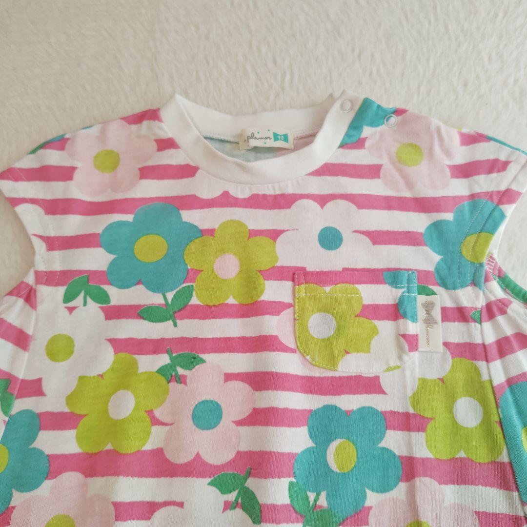 knitplanner　ニットプランナー 半袖ワンピース　花柄　90 — image 3