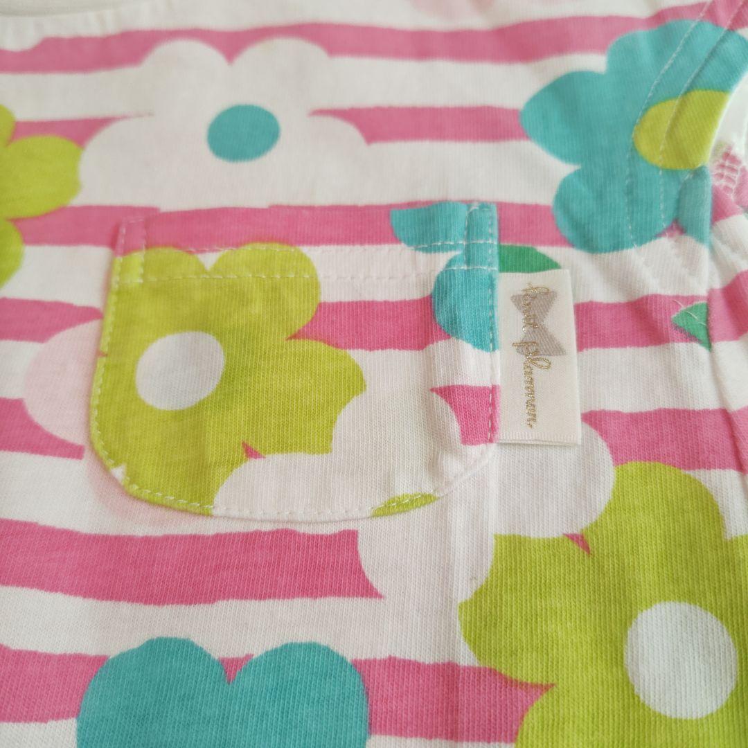 knitplanner　ニットプランナー 半袖ワンピース　花柄　90 — image 5