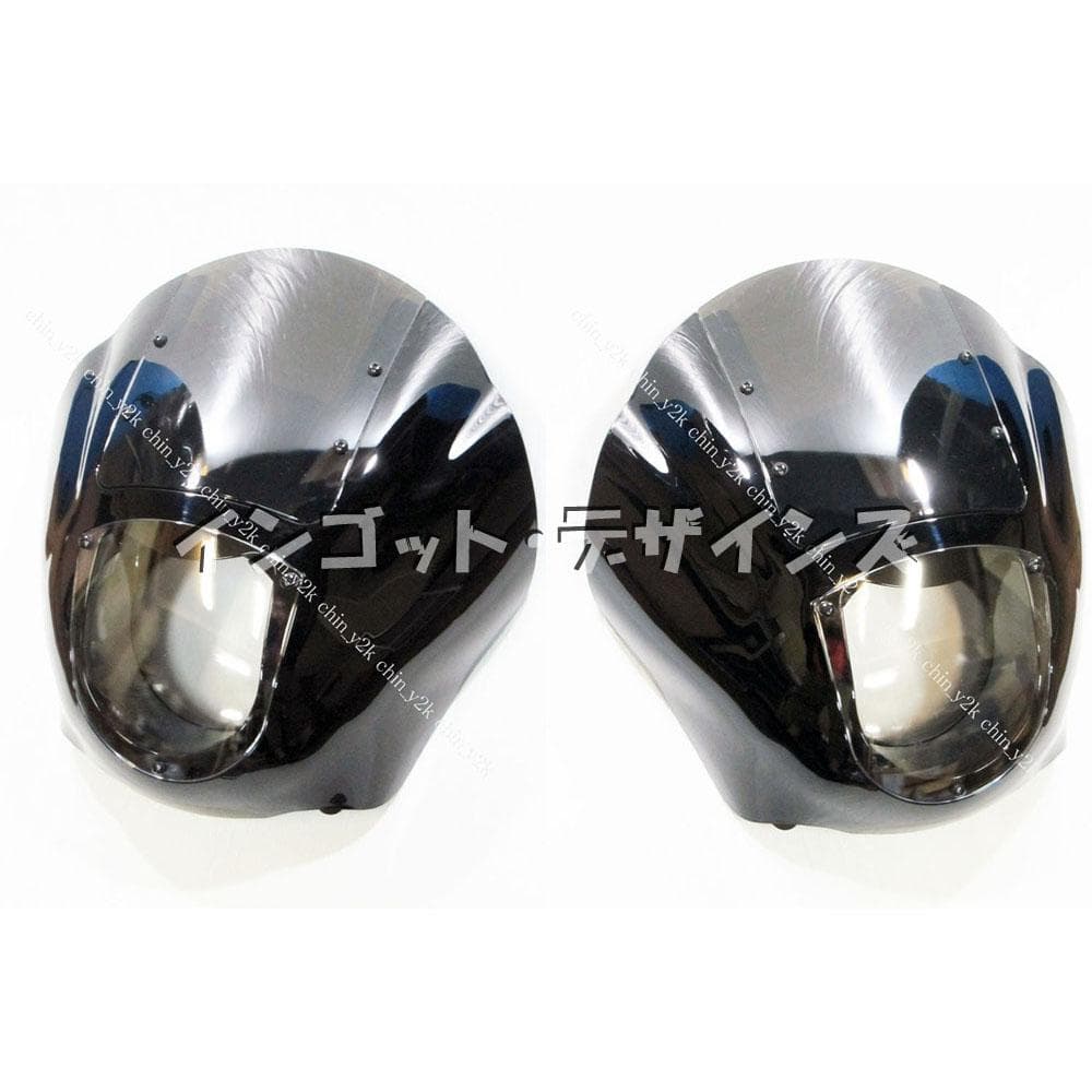 ハーレー クォーターフェアリングセット スポーツスター XL FXD FXR 黒 — image 2