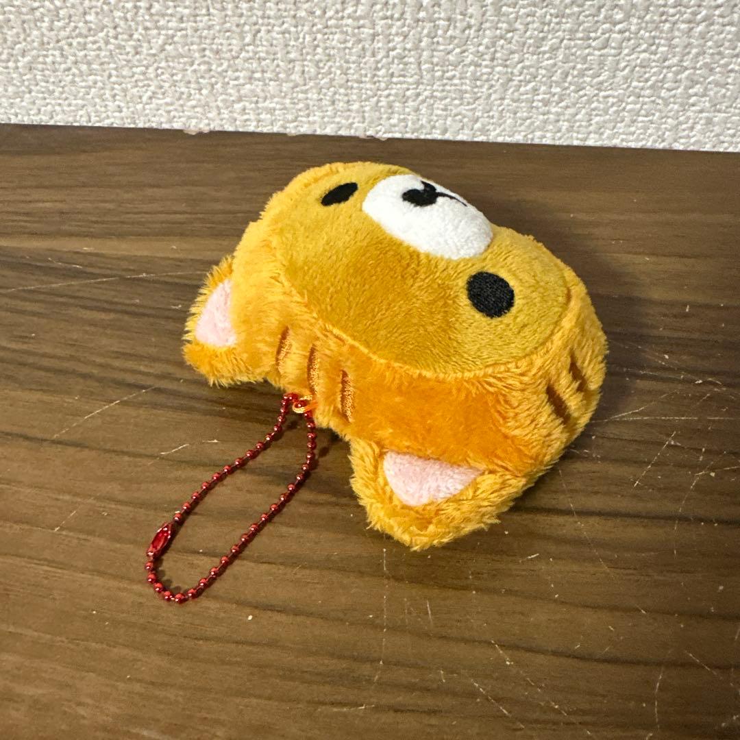 【2015年製】　サンエックス　リラックマ　ぬいぐるみキーホルダー　トラ — image 4