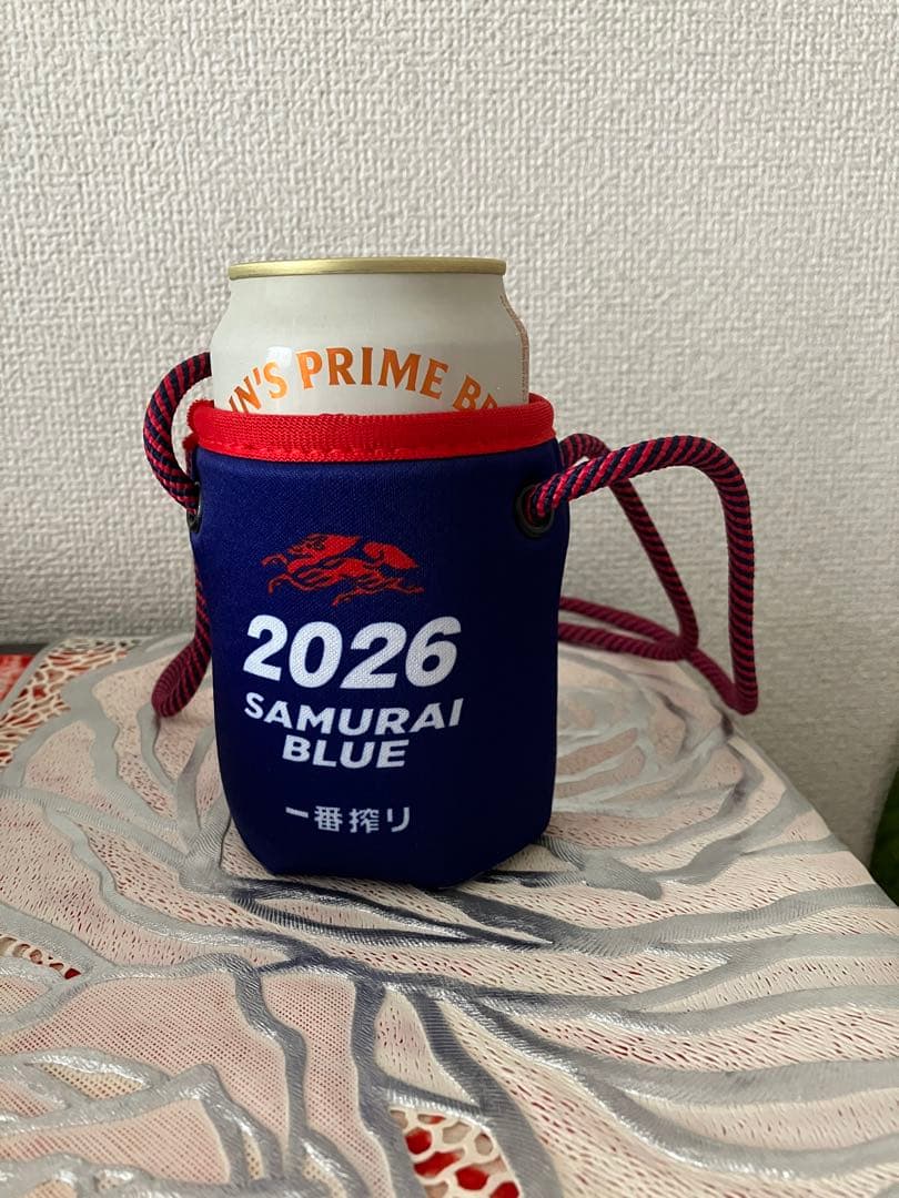 SAMURAI BLUE 2026 一番搾り ネックストラップ付ホルダー — image 3