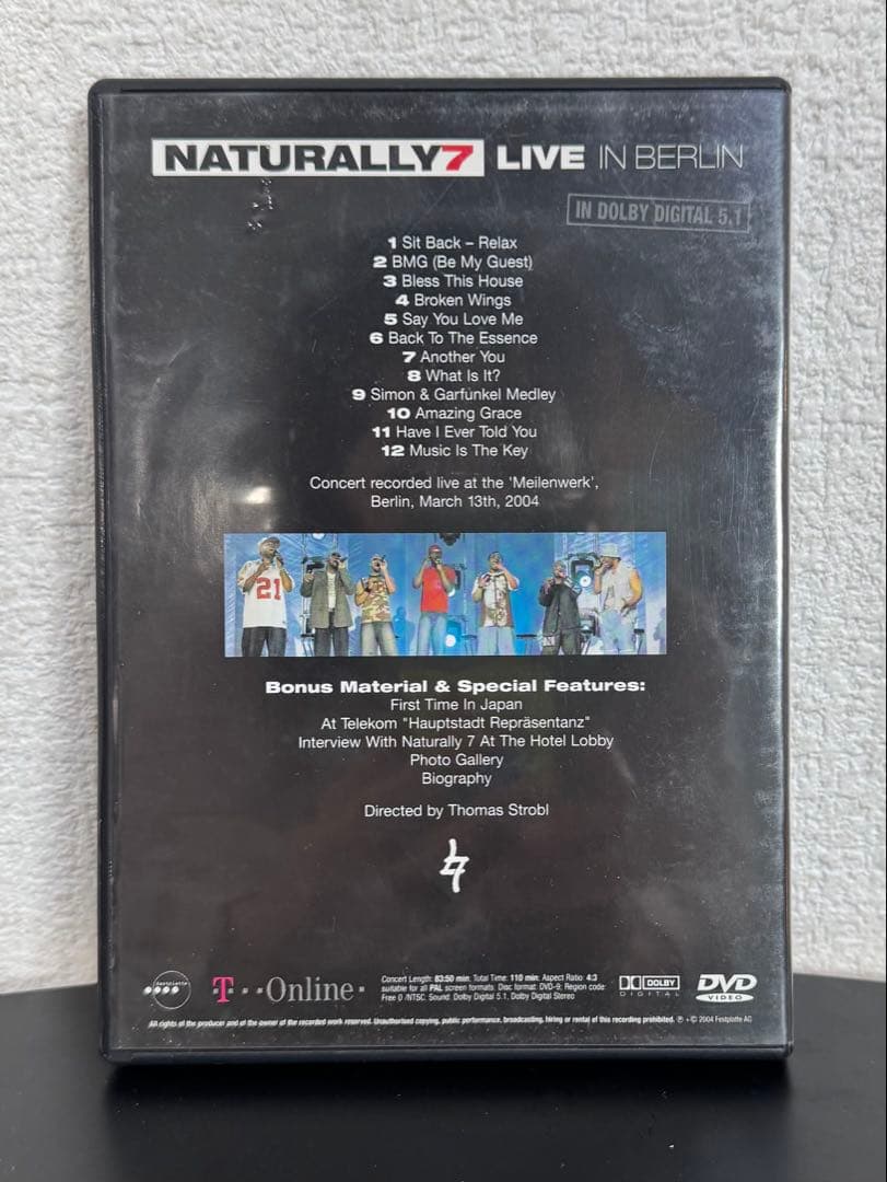 NATURALLY7 LIVE IN BERLIN サイン入り DVD — image 2