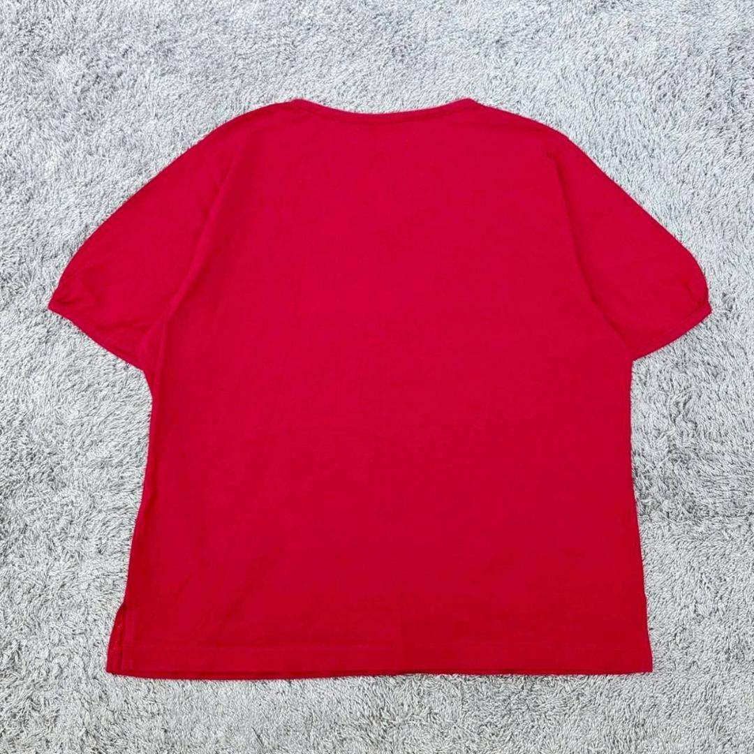 エレメントオブシンプルライフ　メッセージロゴTシャツ　ギャザーカフス　カジュアル — image 3