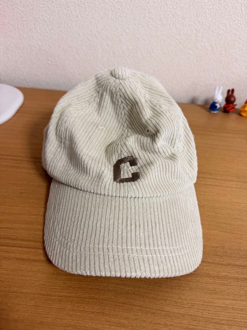 choco しまむら　レディース　コーデュロイ素材キャップ　アイボリー — image 2