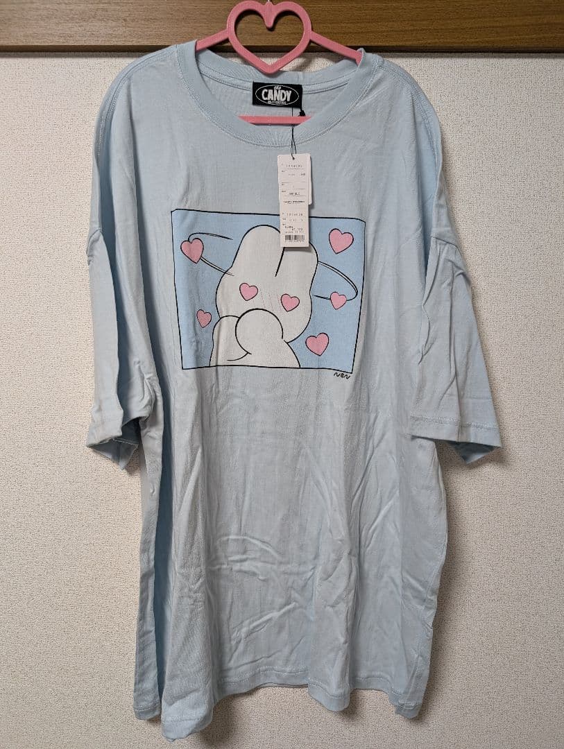 【nsn】siroiusagichan ♡ BIG BIG TEE — image 3