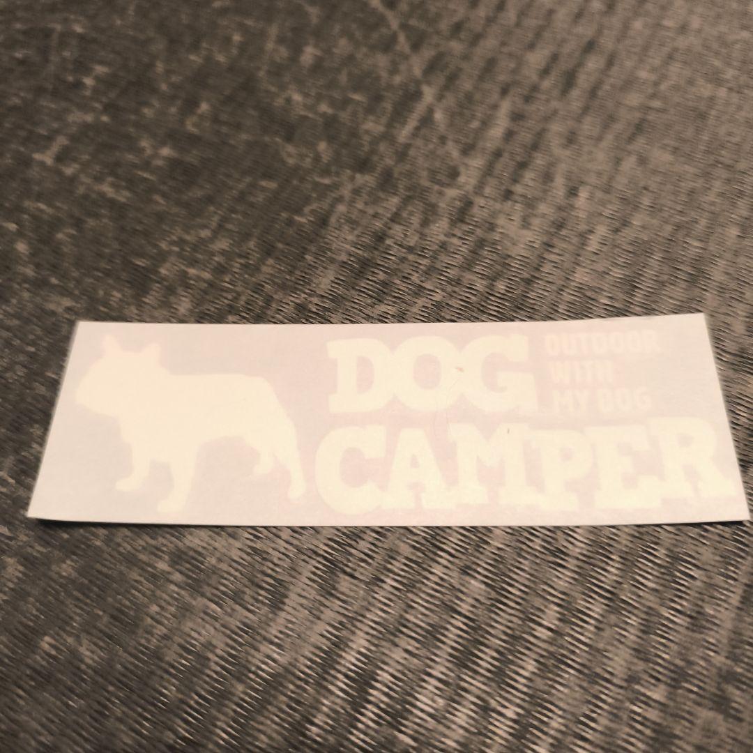 新品未使用　DOG CAMPER フレンチブルドッグ ステッカー — image 3